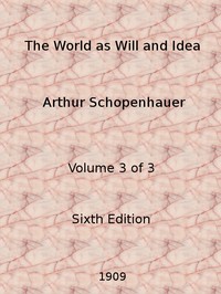 Cover of The World as Will and Idea (Vol. 3 of 3)