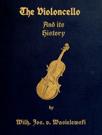 Cover of The Violoncello and Its History
