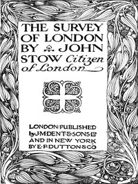 Cover of The Survey of London
