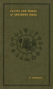 Cover of Castes and Tribes of Southern India. Vol. 6 of 7
