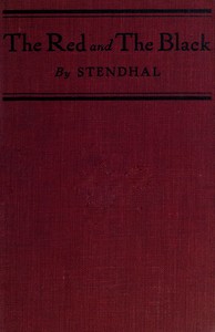 Cover of The Red and the Black: A Chronicle of 1830