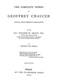 Cover of Chaucer's Works, Volume 2 — Boethius and Troilus