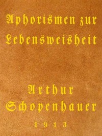 Cover of Aphorismen zur Lebensweisheit