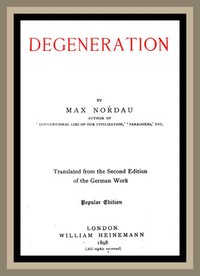 Cover of Degeneration