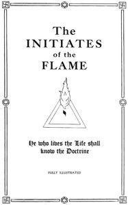 Cover of The Initiates of the Flame