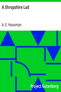 Cover of A Shropshire Lad