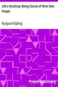 Cover of Life's Handicap: Being Stories of Mine Own People