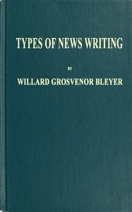 Cover of Types of News Writing