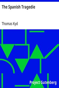 Cover of The Spanish Tragedie
