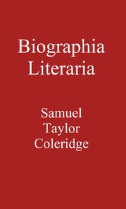 Cover of Biographia Literaria