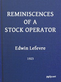 Cover of Reminiscences of a Stock Operator