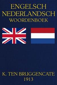 Cover of Engelsch woordenboek. Eerste deel: Engelsch-Nederlandsch