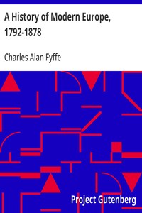 Cover of A History of Modern Europe, 1792-1878