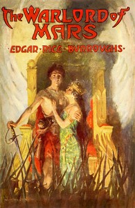 Cover of The warlord of Mars