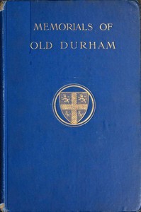 Cover of Memorials of old Durham