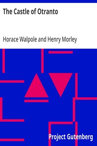 Cover of The Castle of Otranto