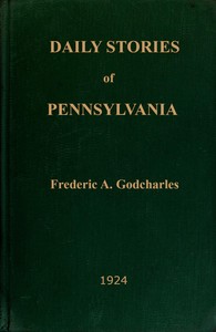 Cover of Daily stories of Pennsylvania : $b prepared for publication in the leading daily newspapers of the state...