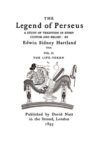 Cover of The legend of Perseus, Volume 2 (of 3) : $b The life-token