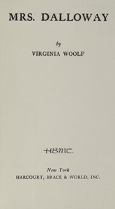 Cover of Mrs. Dalloway