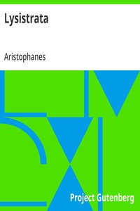 Cover of Lysistrata