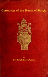 Cover of Chronicles of the house of Borgia