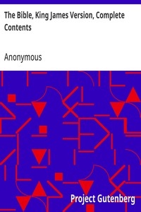 Cover of The Bible, King James Version, Complete Contents