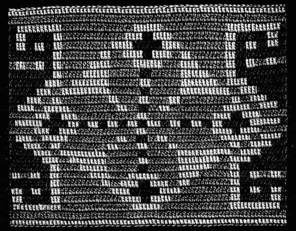 FIG. 438. PLAIN CROCHET MADE AFTER A TAPESTRY PATTERN.