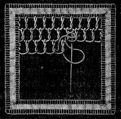 FIG. 741. TWENTY-SECOND LACE STITCH.