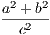 a2 + b2---2--   c