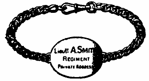 Lieut. A. SMITH REGIMENT Private Address