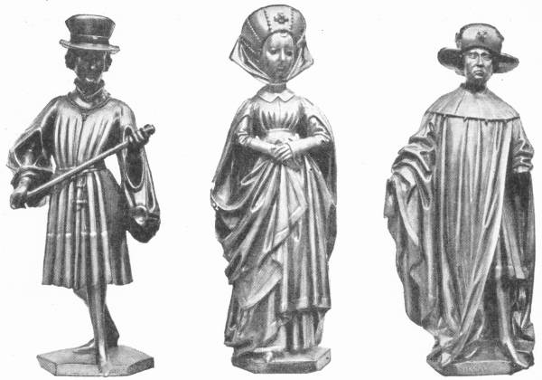 COSTUMES OF THE BURGUNDIAN NOBILITY: FLEMISH WORK OF THE  FIFTEENTH CENTURY