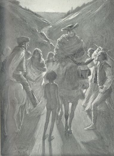 Travellers attacked by the Gitános